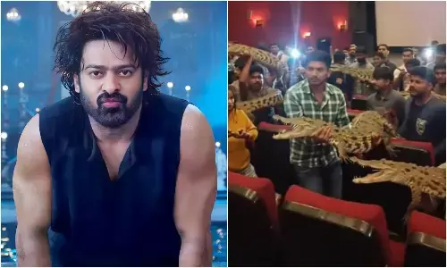 द राजा साब की स्क्रीनिंग के दौरान थिएटर में ‘मगरमच्छ’ लेकर पहुंचे प्रभास के फैंस, वीडियो वायरल