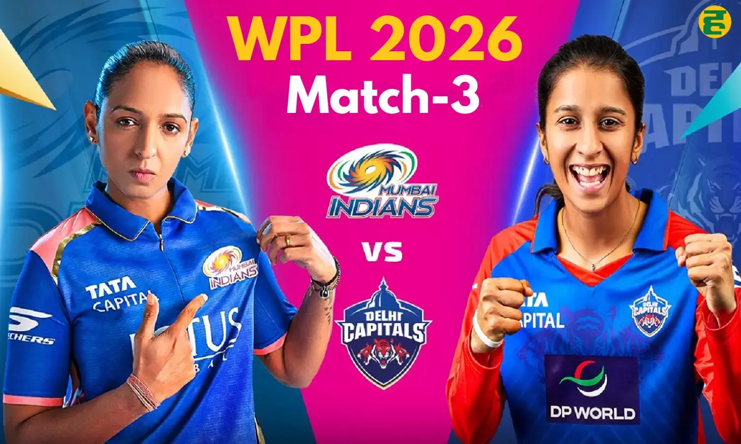 wpl 2026 match 3 mumbai vs delhi wpl 2026 match 3 mumbai vs delhi