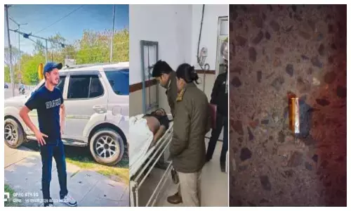 दतिया में बेखौफ बदमाशों ने की गोलीबारी, युवक की मौत; CCTV में कैद हुई वारदात