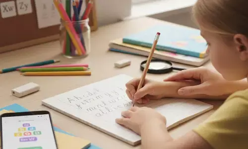 how to improve child handwriting