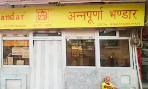 Annapurna Bhandar in Delhi Chandni Chowk has closed down