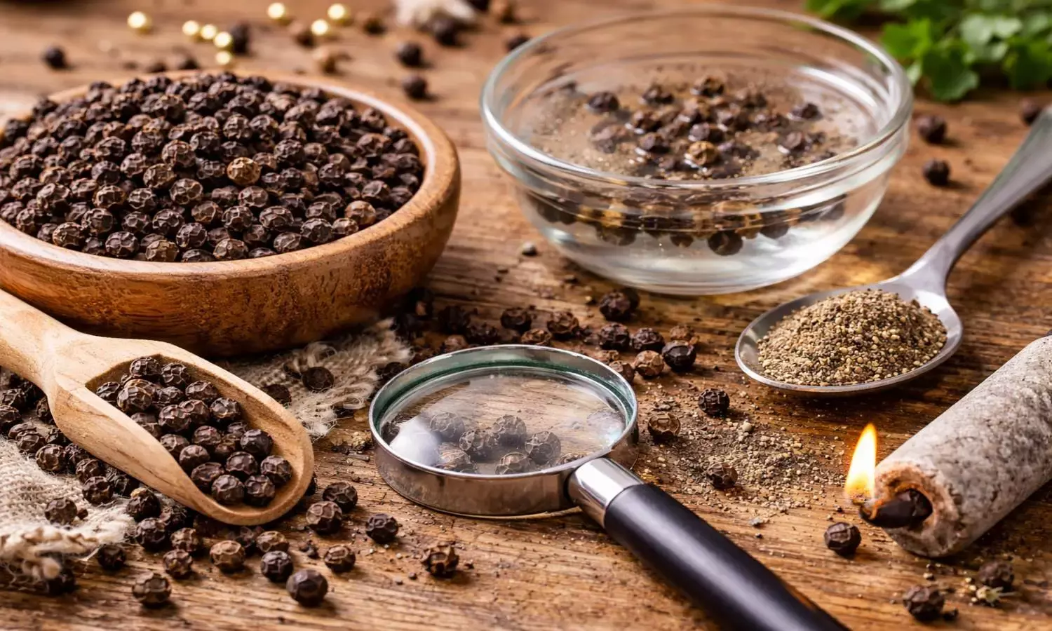 how to identify adulteration of black pepper