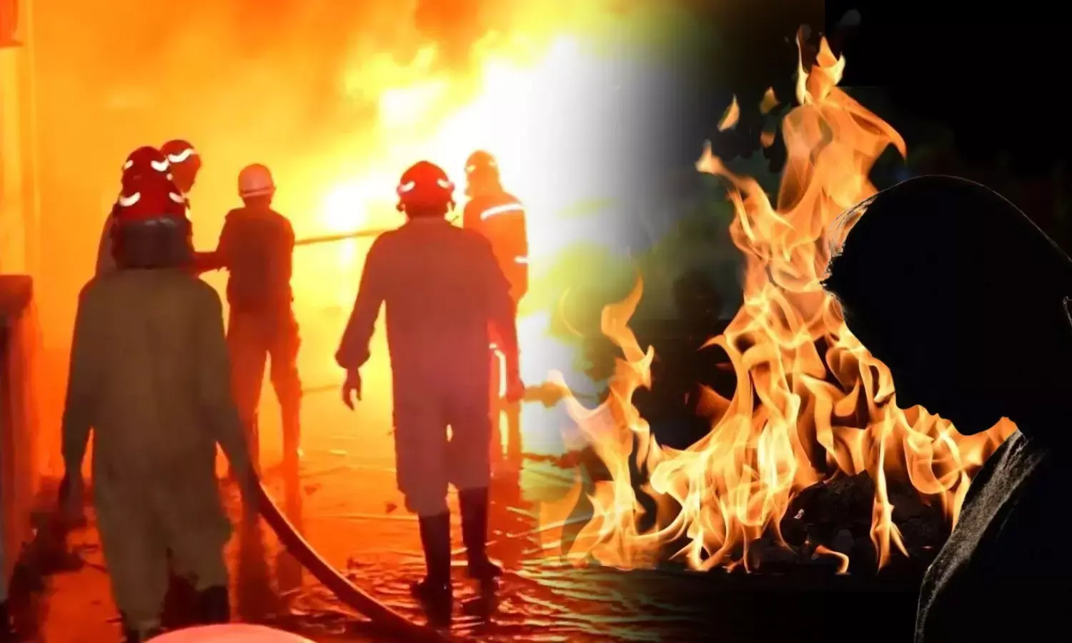 A woman died a tragic death in a fire in Noida