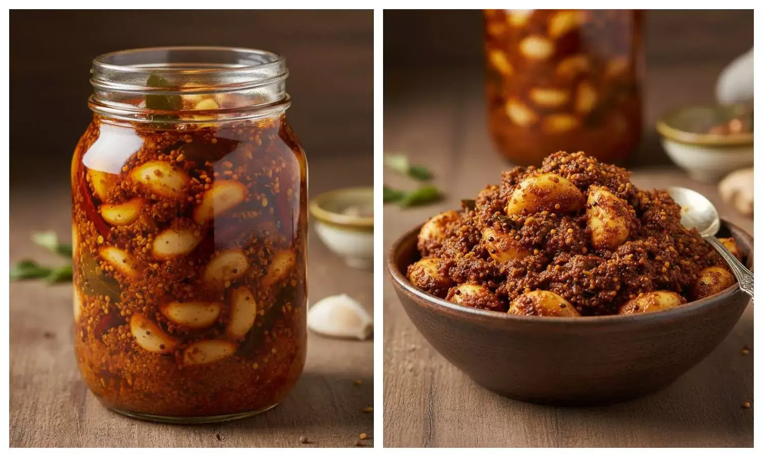 how to make garlic pickle at home