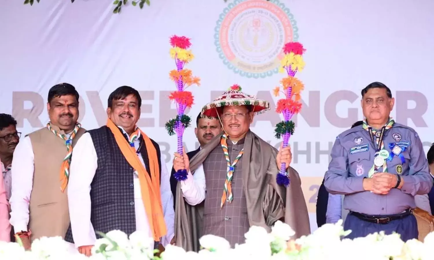 राष्ट्रीय रोवर-रेंजर जंबूरी के समापन समारोह में शामिल हुए सीएम साय : बोले- स्काउट एक जीवन पद्धति, जो हमें चुनौतियों से जूझना सिखाती है