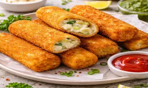 how to make potato cream cheese roll recipe at home
