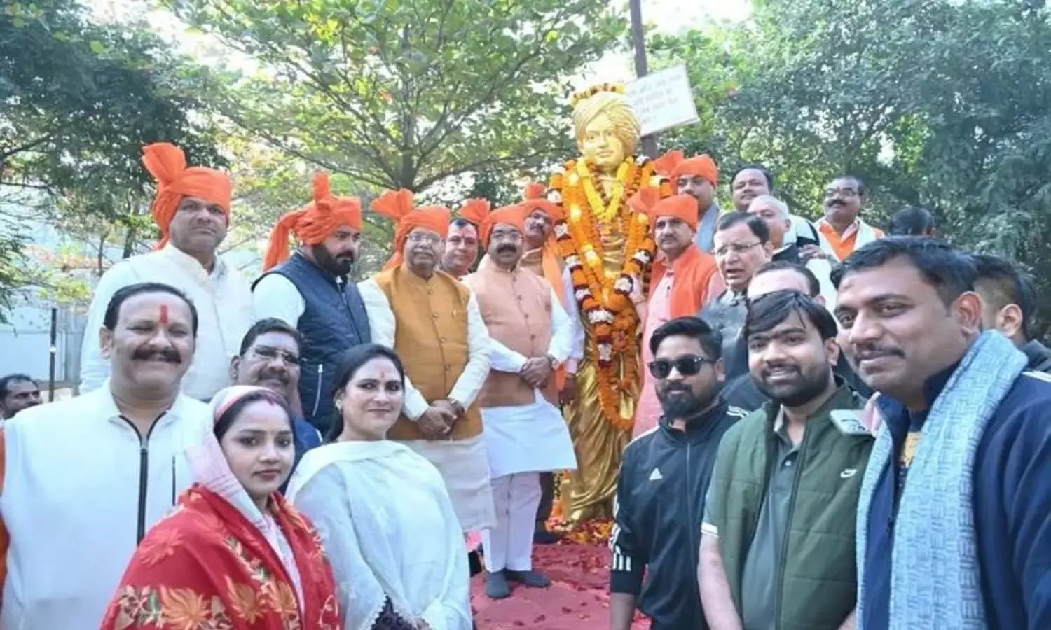 बन गया विश्व रिकॉर्ड :  1500 बाल स्वामी विवेकानंद बच्चों ने ली नशामुक्ति की शप