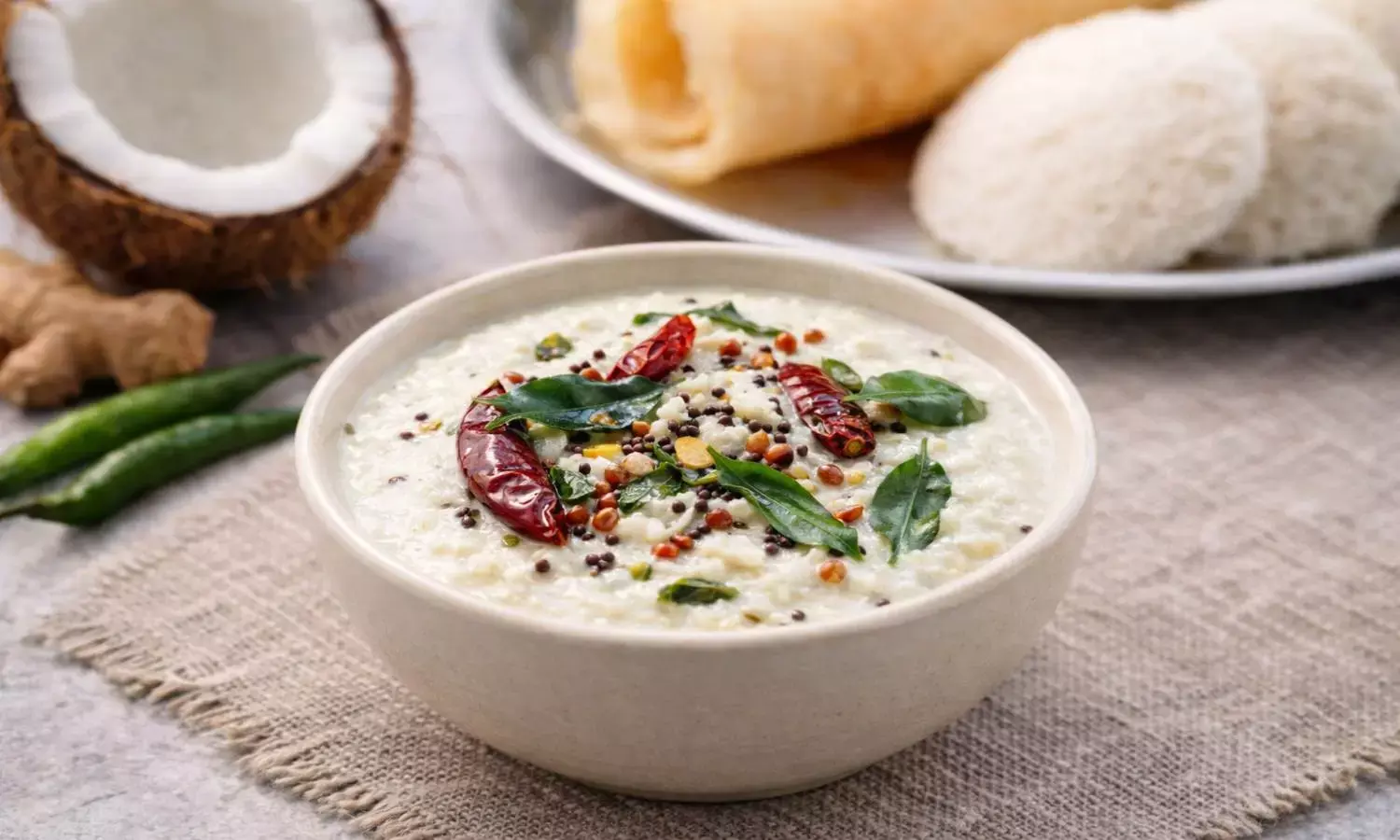 how to make coconut chutney at home