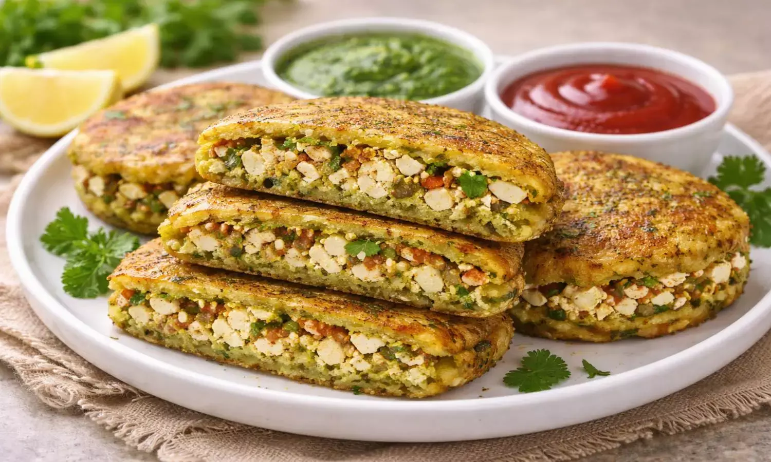 how to make moong paneer sandwich without bread