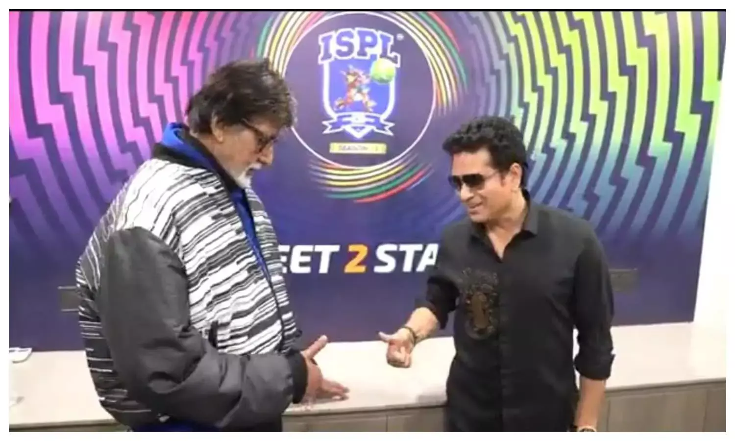 Sachin-Amitabh Finger cricket Video
