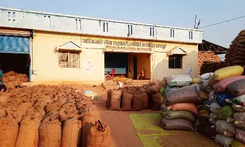 सूरजपुर के उमापुर धान खरीदी केंद्र में बवाल