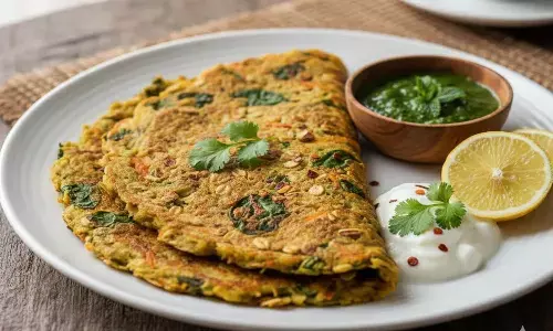 how to make high fiber cheela recipe at home