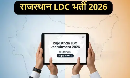 Rajasthan LDC Bharti 2026