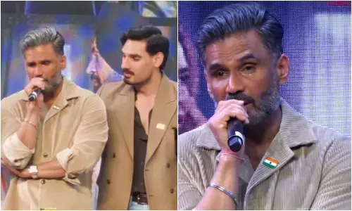 बॉर्डर 2 के इवेंट में रो पड़े सुनील शेट्टी, बेटे अहान के स्ट्रगल के बारे में बोलते हुए भर आईं आंखे