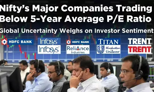 stock market nifty 25 stocks below 5 year pe analysis
