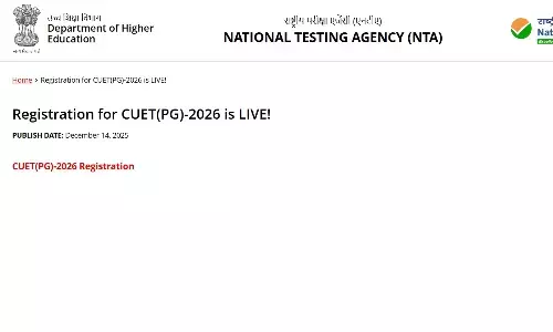CUET PG Admission 2026 Registration Last Date