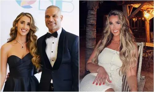 शिखर धवन ने अचानक कर ली सगाई! कौन हैं Sophie Shine, जिनसे जुड़ा है उनकी ज़िंदगी का नया चैप्टर