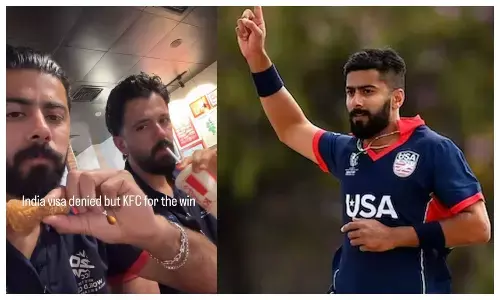 USA Ali Khan claims having been denied India visa