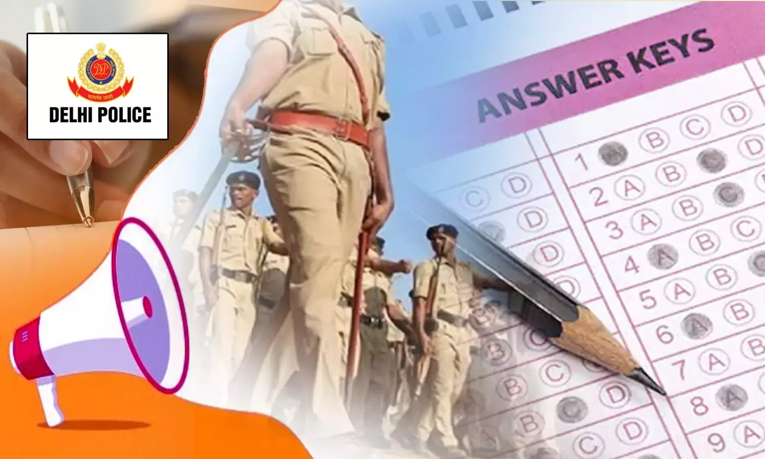 delhi police constable exam answer key 2025-26