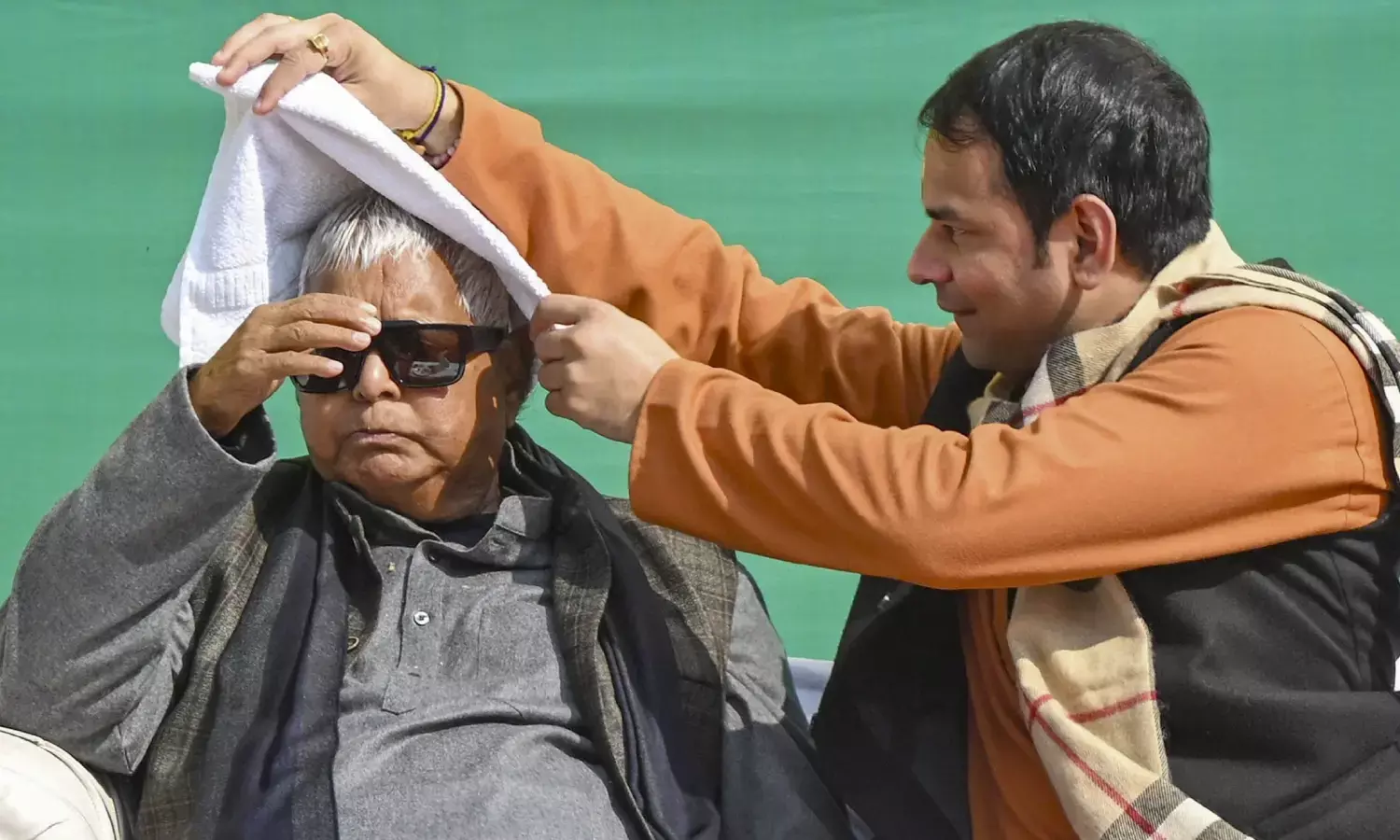 lalu yadav tej pratap dahi chura party