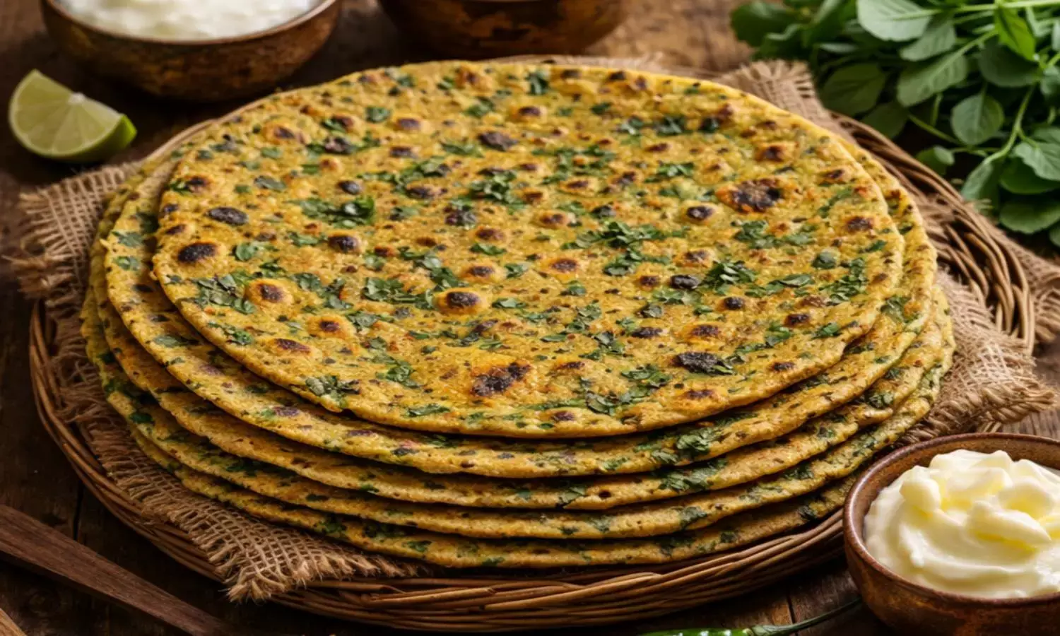 how to make methi thepla at home