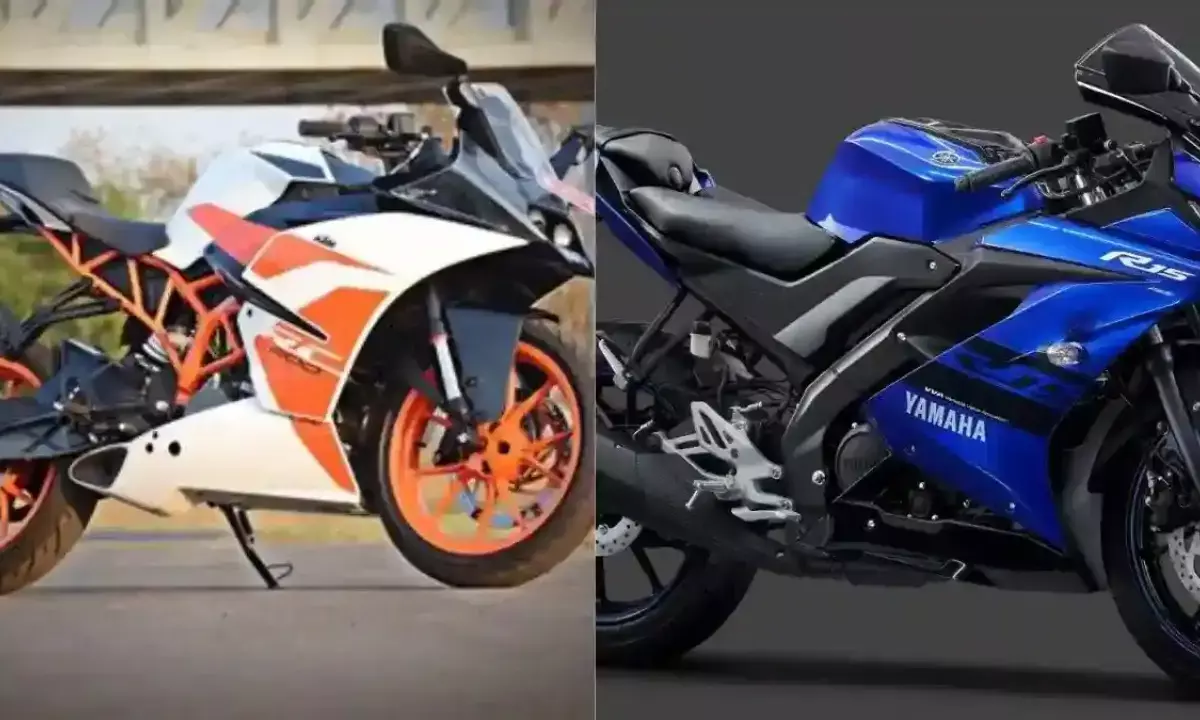 ktm-rc-160-vs-yamaha-r15 features and prices comparisoin