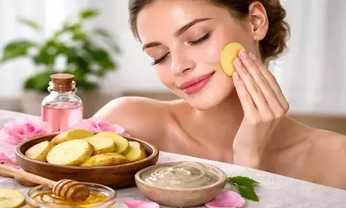 how to keep skin healthy with raw potato