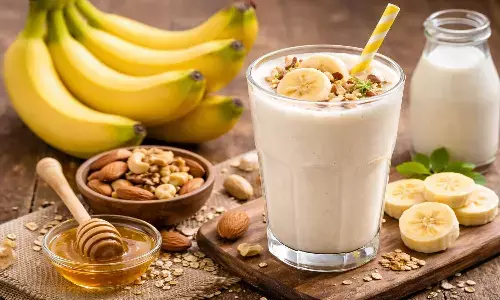 health benefits of banana milk