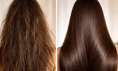 सिल्की और शाइनी बाल