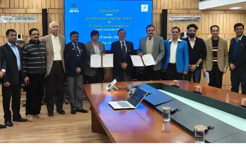 MoU between DMRC and Bharat Taxi