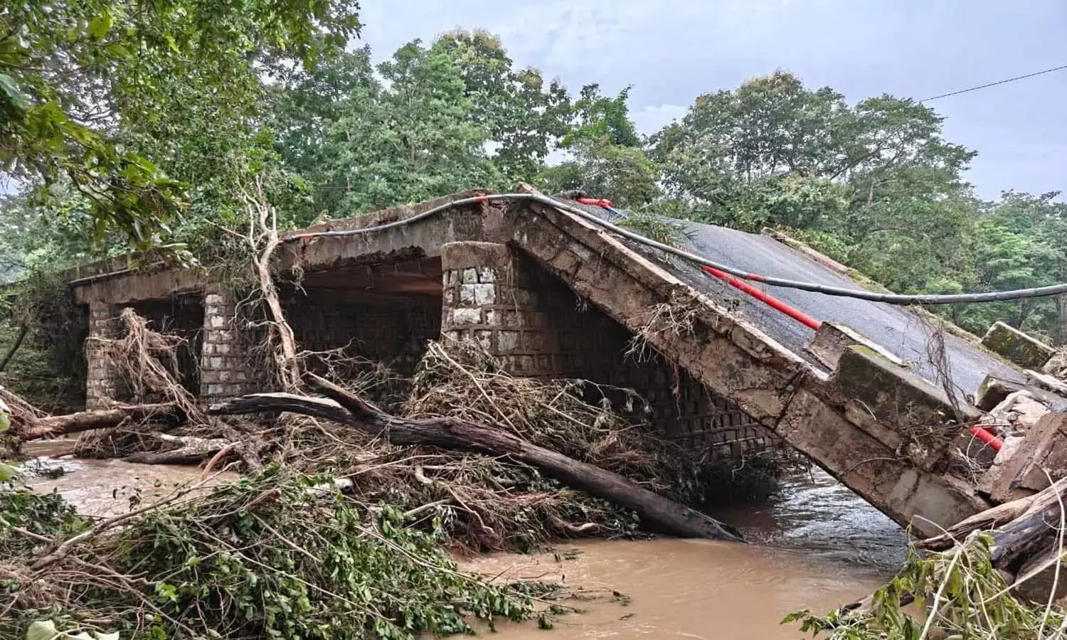बस्तर संभाग में बाढ़ की तबाही