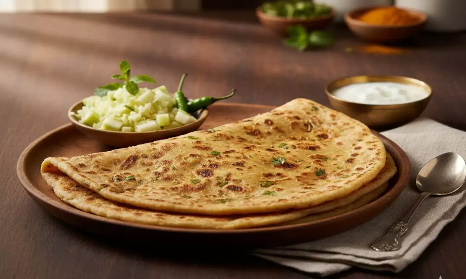 how to make lauki paratha recipe