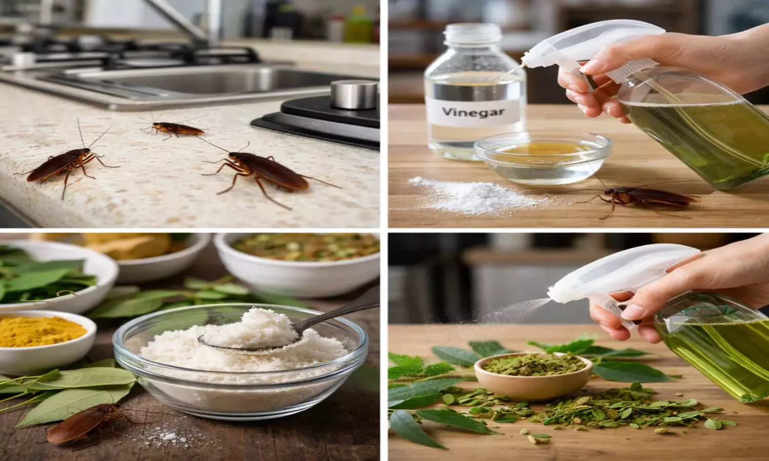 Home remedies to get rid of cockroaches