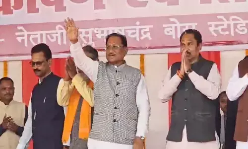 पखांजूर पहुंचे सीएम साय