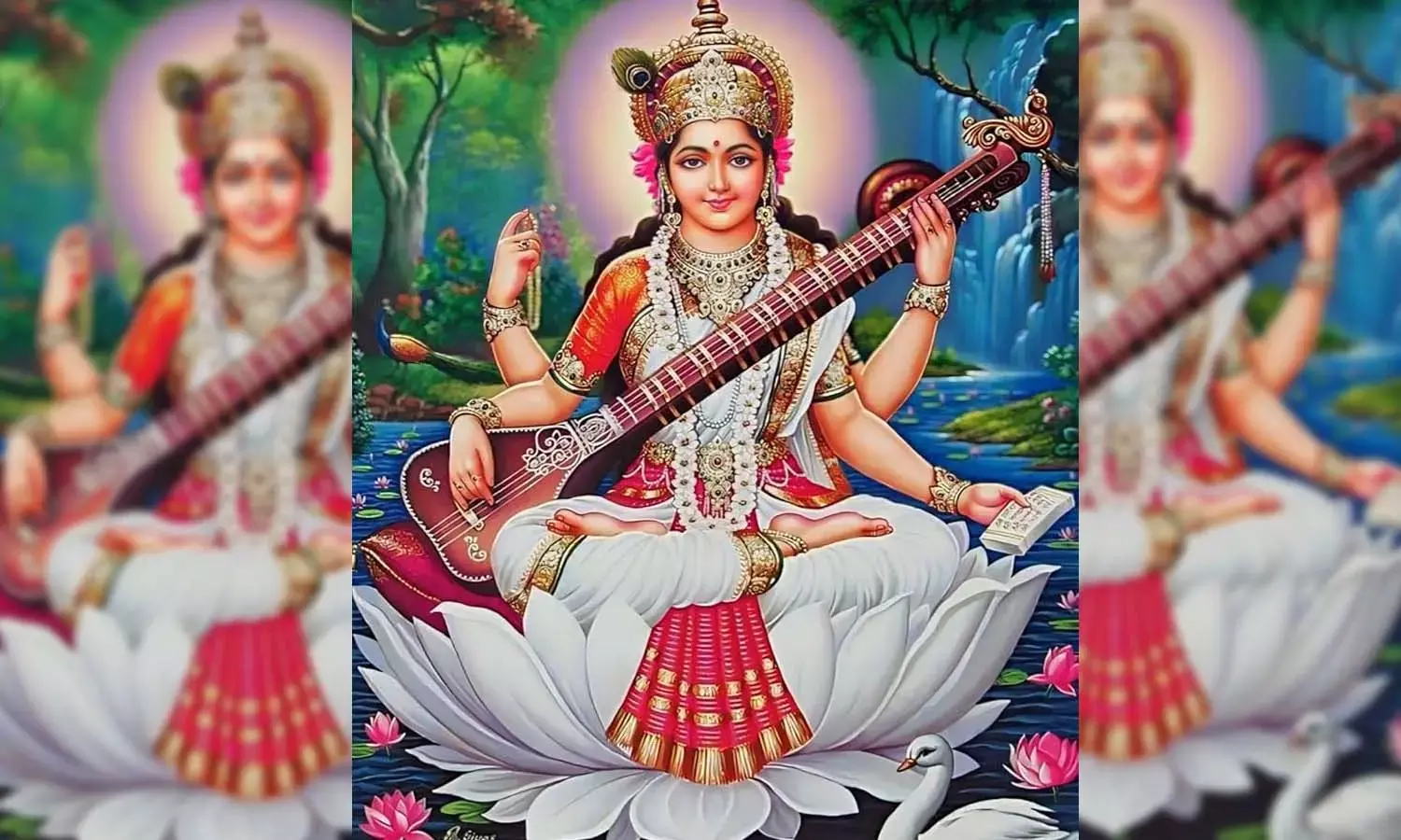 कला की देवी संग खिलवाड़ : ऑनलाइन प्लेटफार्म पर आधे-अधूरे आपत्तिजनक परिधान के साथ मूर्ति