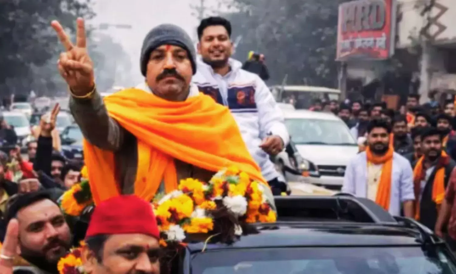 Traffic fines amounting to Rs 5 lakh were issued to the vehicles of Pinky Chaudhary