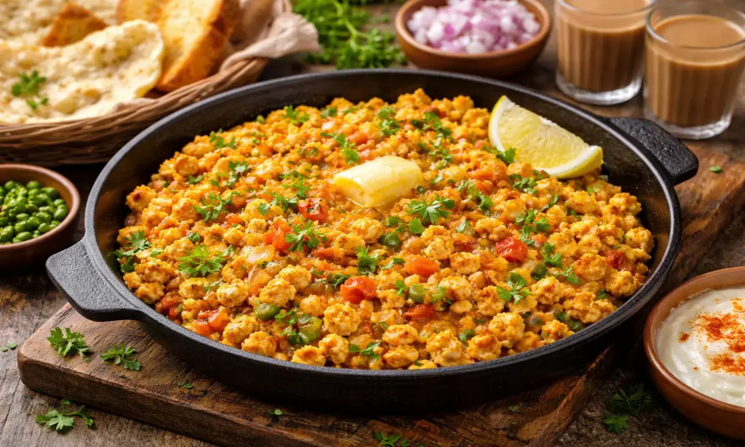 how to make paneer bhurji at home