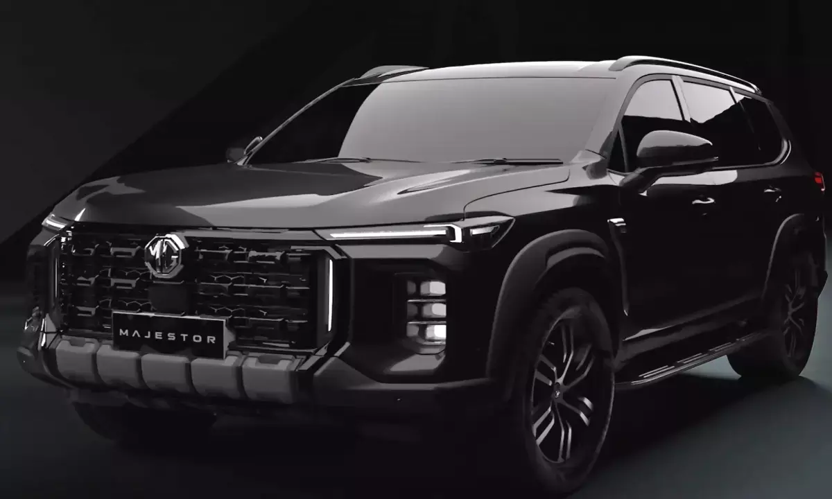 MG flagship-suv mg-majestor 2026 to-be-unveiled-in-india