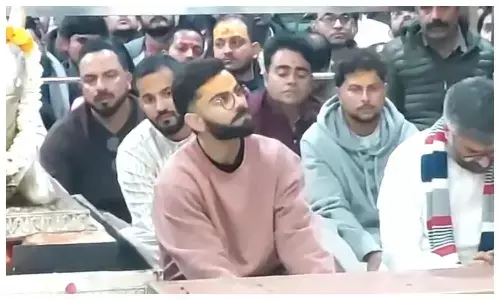 virat kohli attended ujjain mahakal mandir bhasma aarti