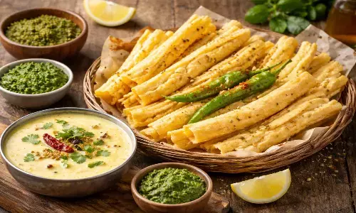 gujarati style fafda recipe in hindi gujarati style fafda recipe in hindi