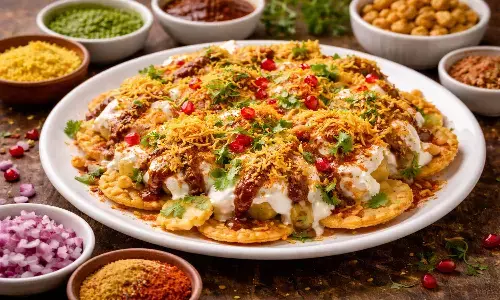 how to make dahi papdi at home