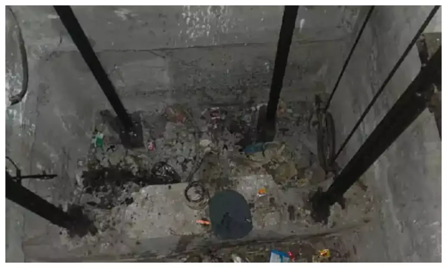 लिफ्ट के डक्ट में गिरने से बुजुर्ग की मौत, 8 दिन थे गायब