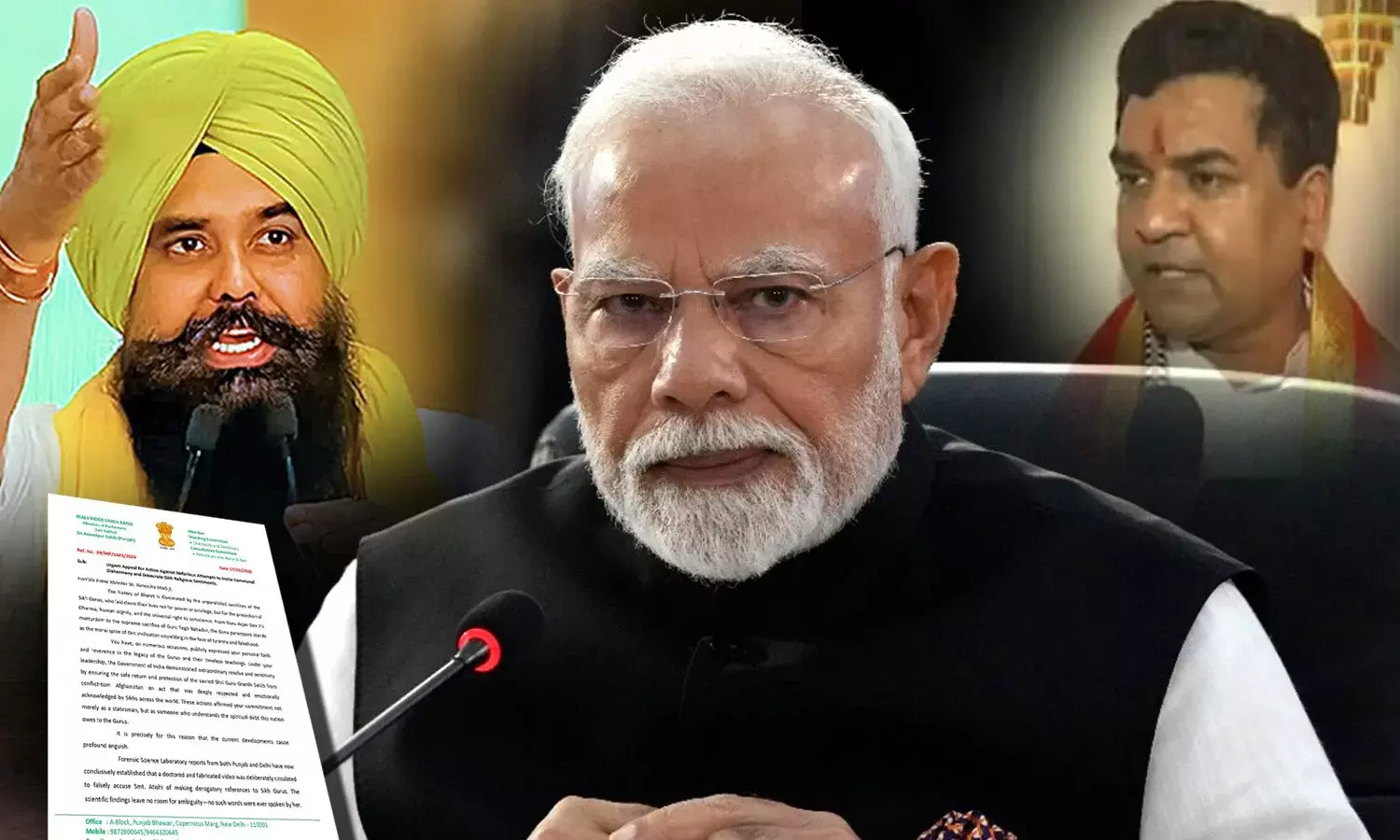 Aam Aadmi Party MP writes letter to PM Modi