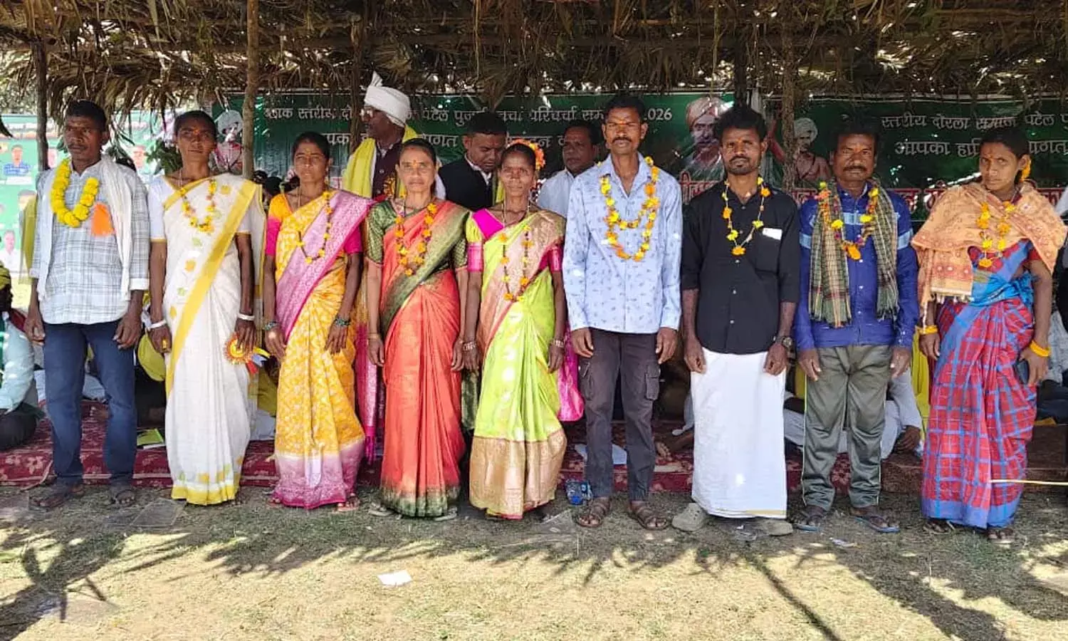 पटेल- पुजारी चर्चा परिचर्चा सम्मेलन संपन्न : दोरला समाज ने 16 बिंदुओं पर सामाजिक प्रतिबंध लगाकर लिया संकल्प