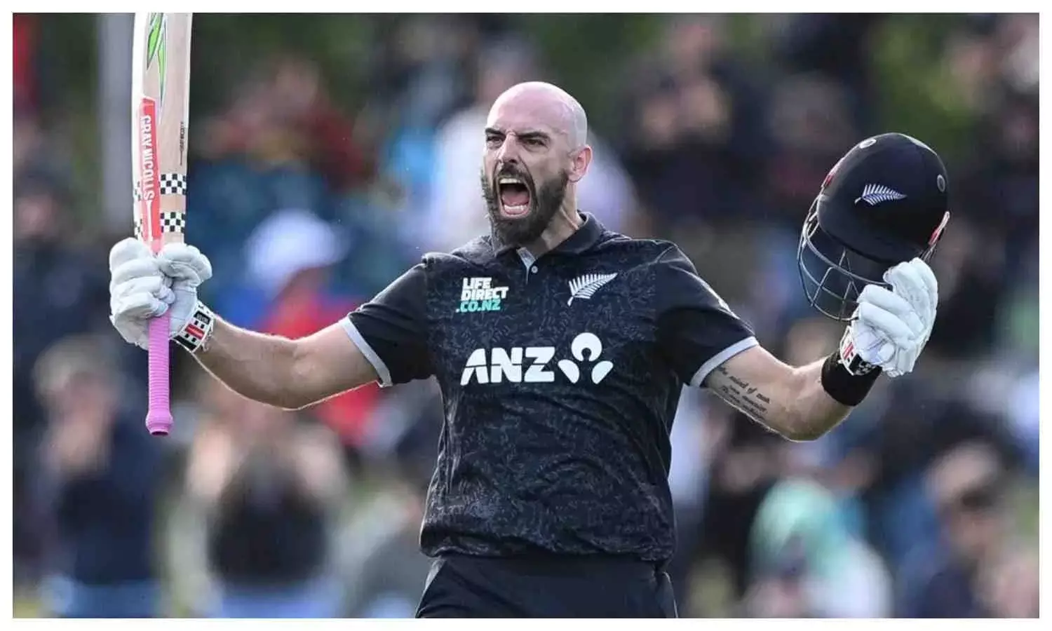 Daryl Mitchell hits second straight ODI Century