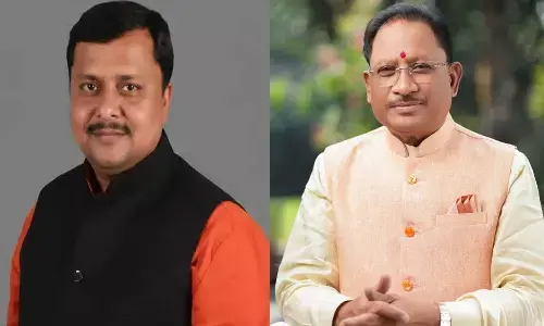 भाजपा अध्यक्ष  का चुनाव सोमवार को : नितिन नबीन के प्रस्तावक-समर्थक बने सीएम साय