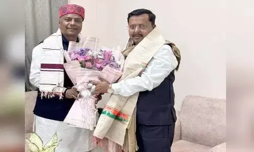 दिल्ली पहुंचे वनमंत्री केदार कश्यप : राष्ट्रीय अध्यक्ष नितिन नबीन से मुलाकात कर दी बधाई और शुभकामनायें