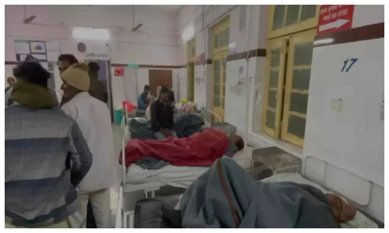 मजदूरों से भरी ट्रैक्टर-ट्रॉली पलटी, 22 से ज्यादा लोग घायल