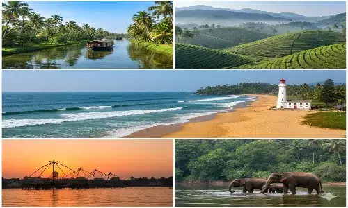 kerala popular places