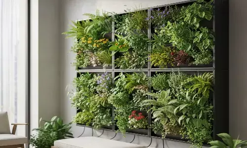 how to develop vertical garden at home